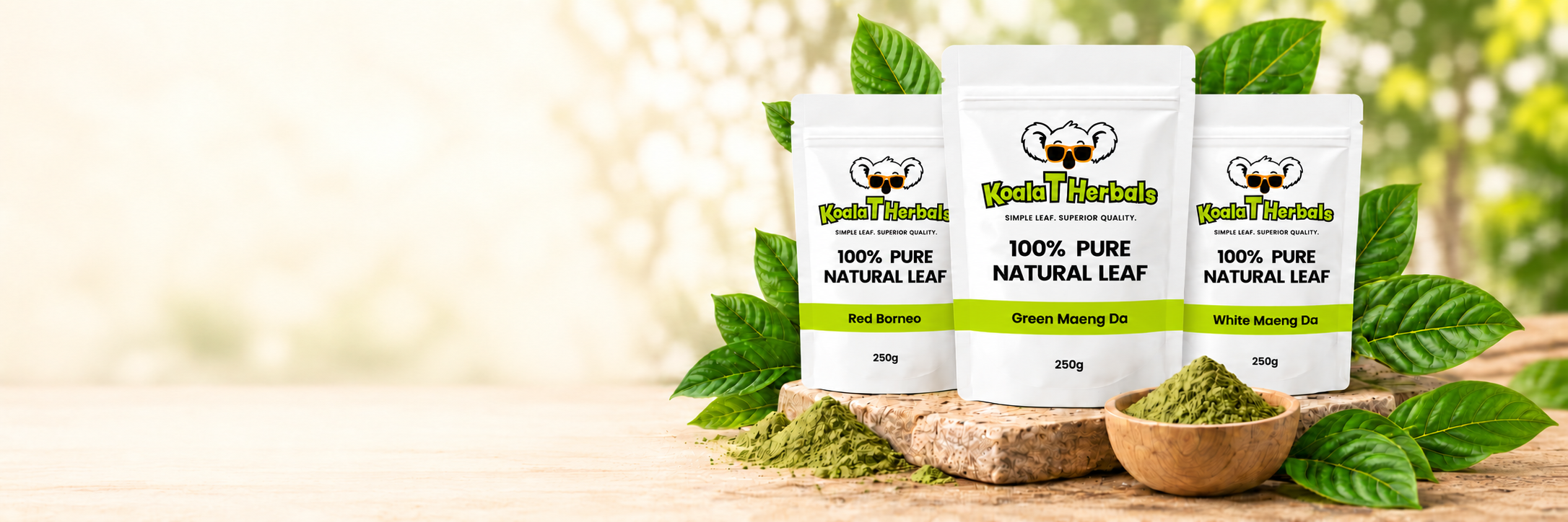 Koala T Herbals premium natural leaf products